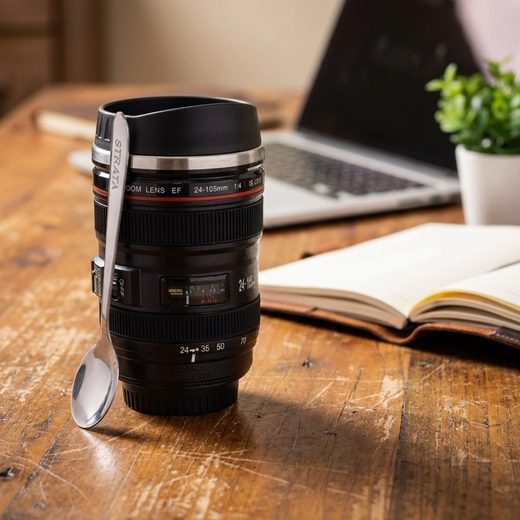 Camera Lens Coffee Cup -13.5oz